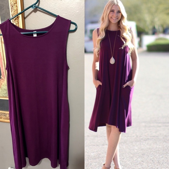 Plum Dress - Picture 1 of 1